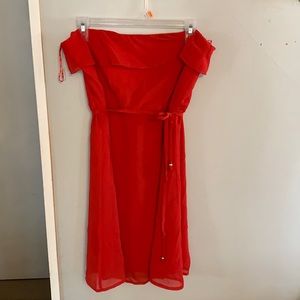 Above the knee dress